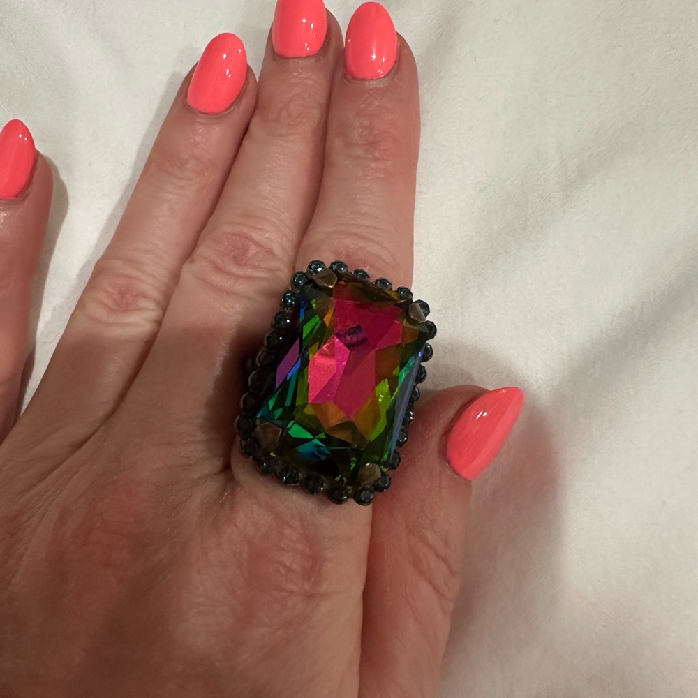 Sorrelli Multicolor Statement Ring - image 4